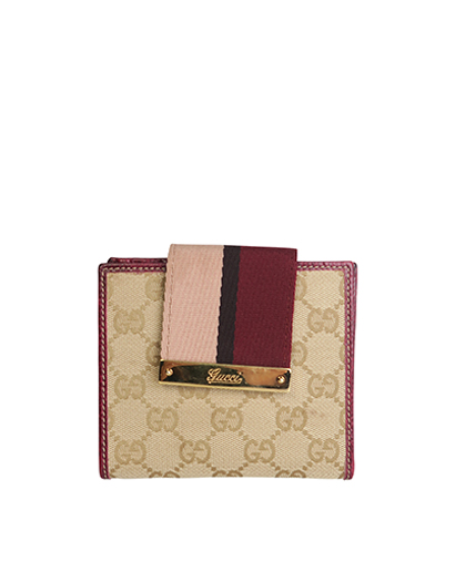 Gucci GG Clasp Wallet, front view